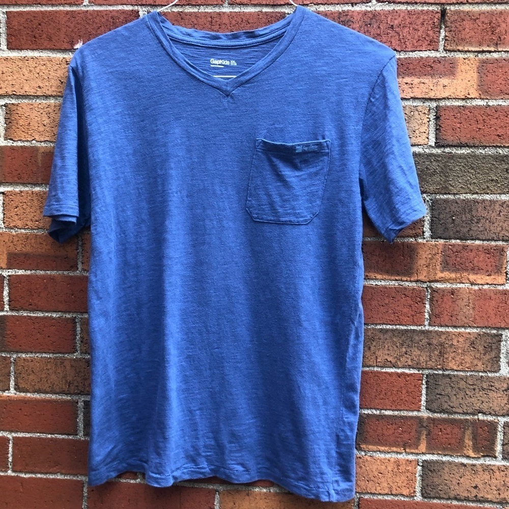 Gap v neck blue tee